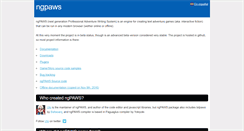Desktop Screenshot of ngpaws.com